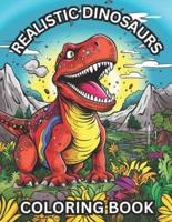 Realistic Dinosaurs Coloring Book