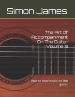 The Art Of Accompaniment On The Guitar Volume 3