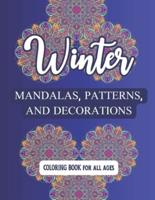 Winter Mandalas, Patterns, and Decorations