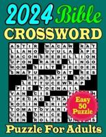 2024 Bible Crossword Puzzle For Adults