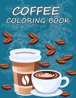 Coffee Coloring Book