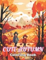 Cute Autumn Coloring Book for Kids