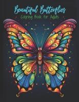 Beautiful Butterflies Coloring Book for Adults