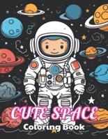 Cute Space Coloring Book for Kids