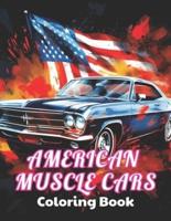 American Muscle Cars Coloring Book for Adult