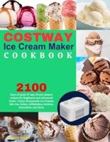 COSTWAY Ice Cream Maker Cookbook