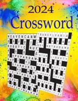 2024 Crossword Puzzle Book