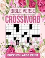 Bible Verse Crossword Puzzles Large Print