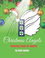 Christmas Angels Coloring Book for Adults