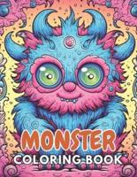 Monster Coloring Book for Adults