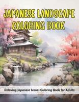 Japanese Landscape Coloring Book