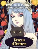 Anime Coloring Book Princess of Darkness
