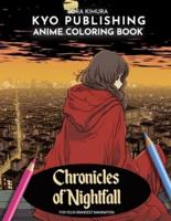 Anime Coloring Book Chronicles of Nightfall