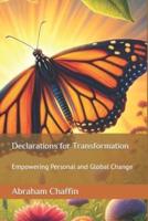 Declarations for Transformation