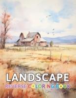Landscape Reverse Coloring Book
