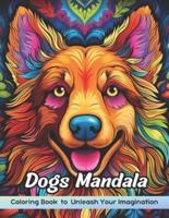 Dogs Mandala Coloring Book