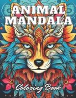 Animal Mandala Coloring Book for Adults