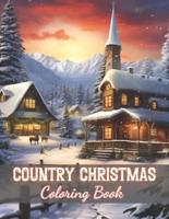 Country Christmas Coloring Book
