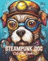 Steampunk Dog Coloring Book