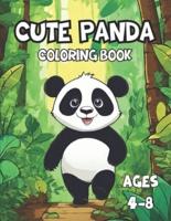 Cute Panda Coloring Books for Kids Ages 4-8