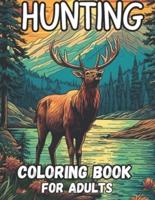 Hunting Coloring Book for Adults