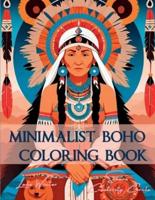 Minimalist BOHO Coloring Book
