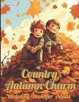 Country Autumn Charm Coloring Book