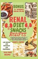Renal Diet Snacks Recipes