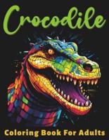 Crocodile Coloring Book For Adults