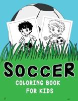 Soccer Coloring Book for Kids