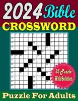 2024 Bible Crossword Puzzle For Adults