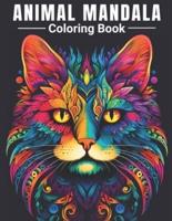 Animal Mandala Coloring Book