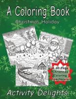 A Coloring Book Christmas Holiday