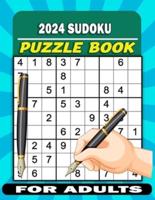 2024 Sudoku Puzzle Book for Adults