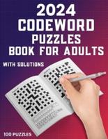 2024 Codeword Puzzle Book For Adults