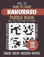 Kakurasu Puzzle Book