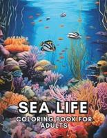 Sea Life Coloring Book For Adults