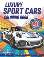 Luxury Sport Cars Coloring Book