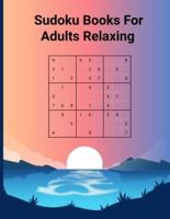 Sudoku Books For Adults Relaxing