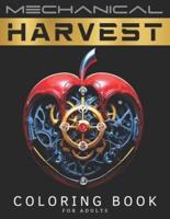 Mechanical Harvest Coloring Book for Adults