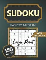 Sudoku Large Print for Seniors