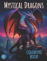 Mystical Dragons Coloring Book
