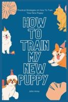 How To Train My New Puppy