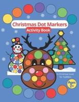 Christmas Dot Markers Activity Book for Toddlers Ages 2+