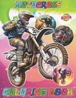 Motocross Coloring Book