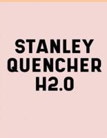 Stanley Quencher H2.O Flowstate Stainless Steel Vacuum Insulated Tumbler 30Oz and 40Oz Book