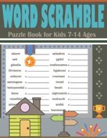 Word Scramble Puzzle Book for Kids 7-14 Ages