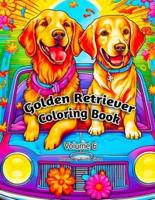 Golden Retriever Coloring Book