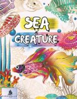 Sea Creature Coloring Book