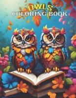 Owls Coloring Book